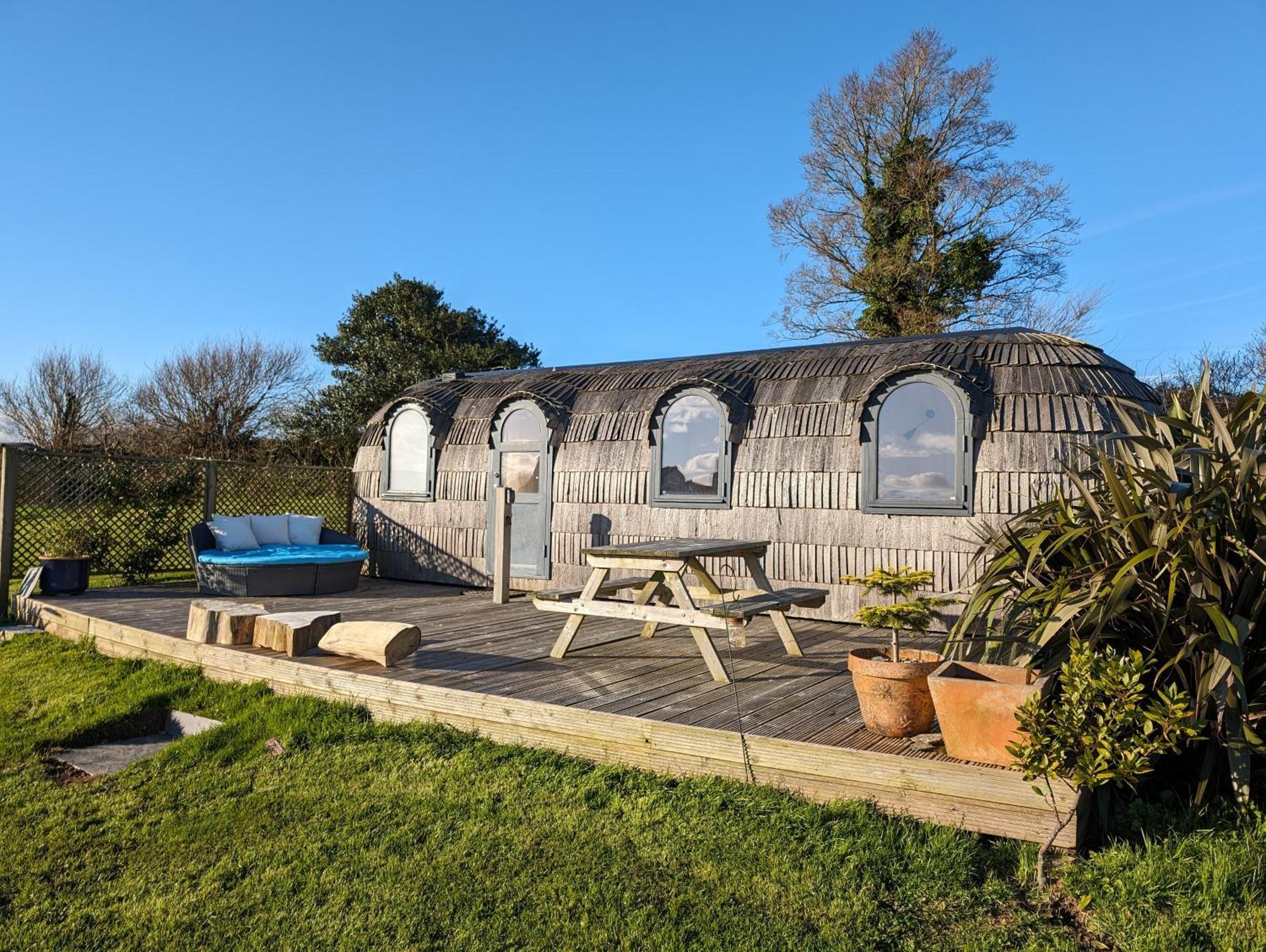 The Pasty - Lydcott Glamping Daire Looe Dış mekan fotoğraf